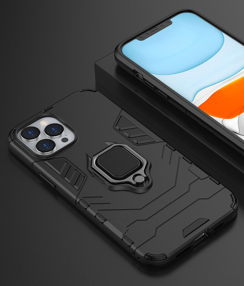 Black Panther Magnetic Anti Fall Hard Shell IPhone Case