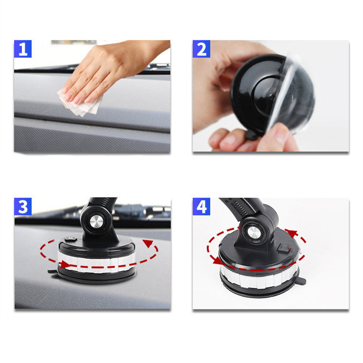 Universal Vehicle Mounted Phone Holder Suction Type Mount