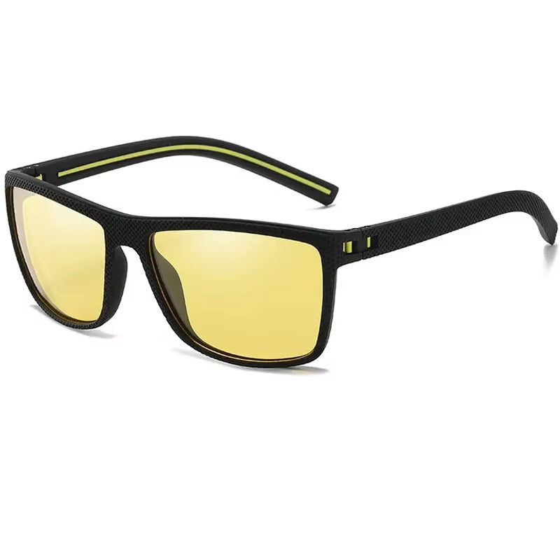 Square Polarized Sunglasses UV400 Lightweight – Free Shipping, Case Included