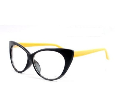 Cat Eye Sunglasses for Women - Fashion UV400 PC Lens, Plastic Metal Frame