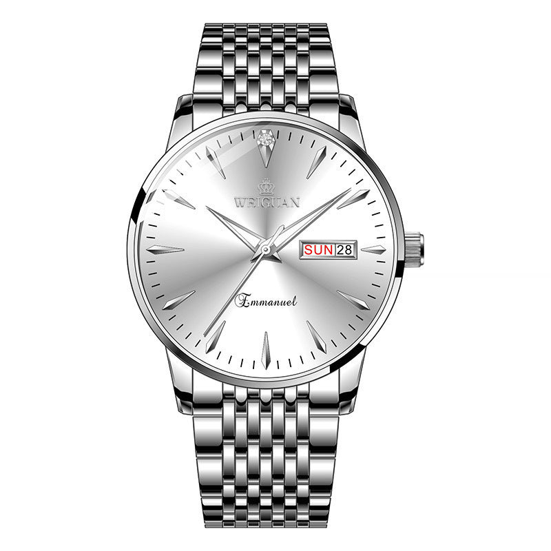 Men’s Automatic Double Calendar Luminous Watch – Multiple Color Styles