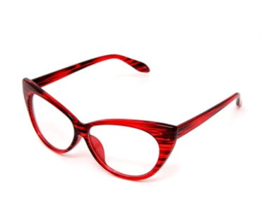 Cat Eye Sunglasses for Women - Fashion UV400 PC Lens, Plastic Metal Frame