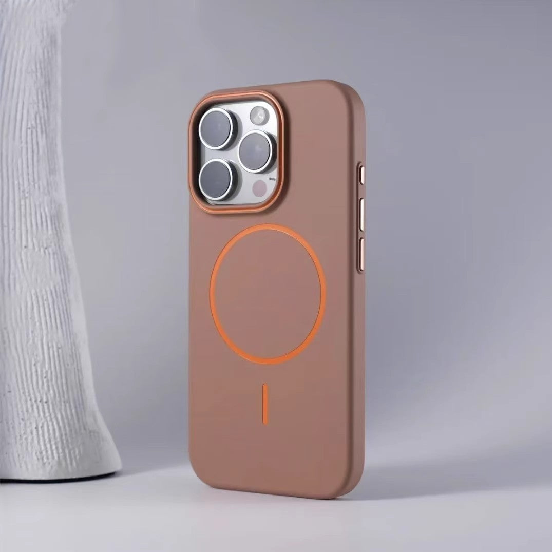 IPhone 16 Case Frosted Polycarbonate Magnetic Sleeve