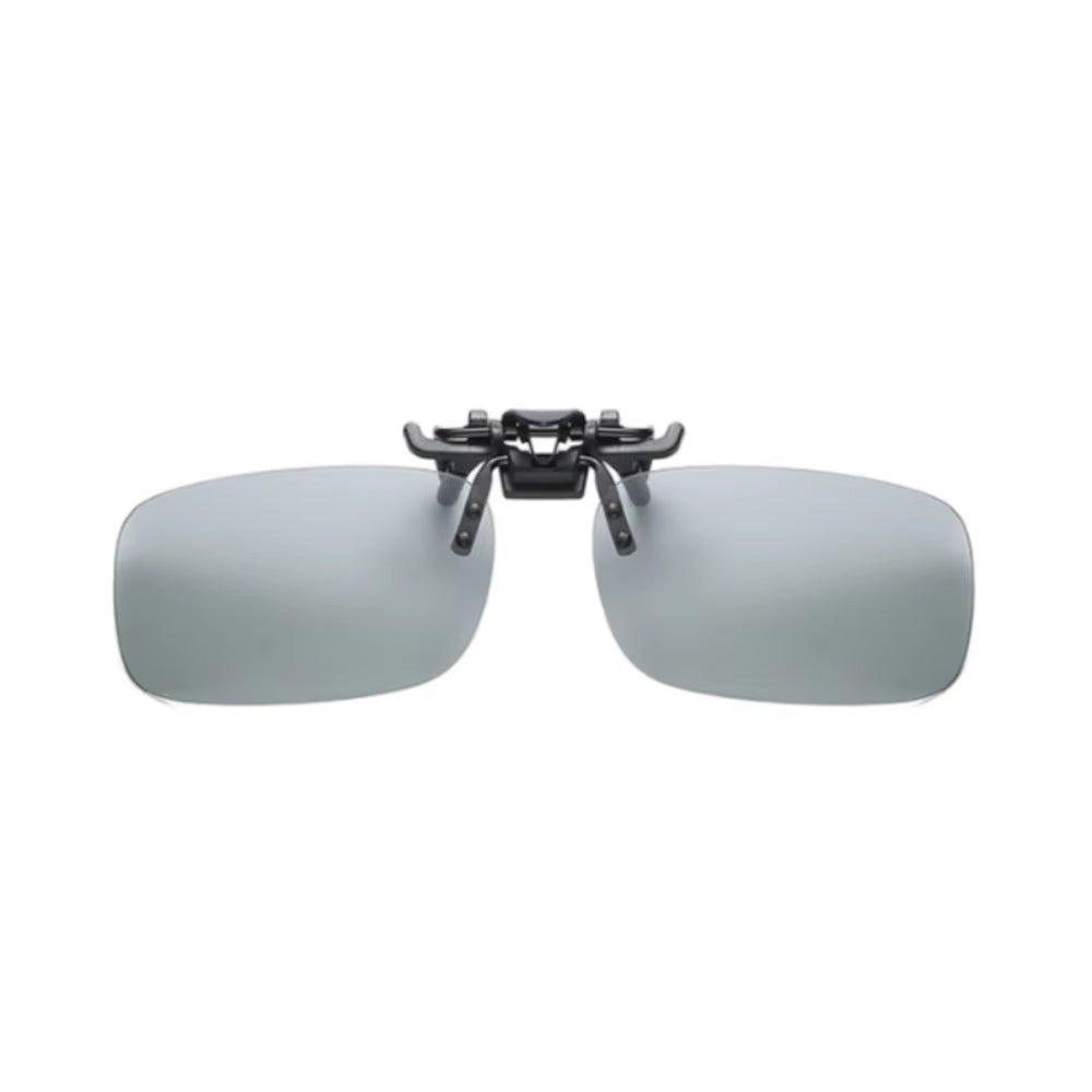 Photochromic Polarized Clip On Flip Sunglasses - Free Shipping Includes Case