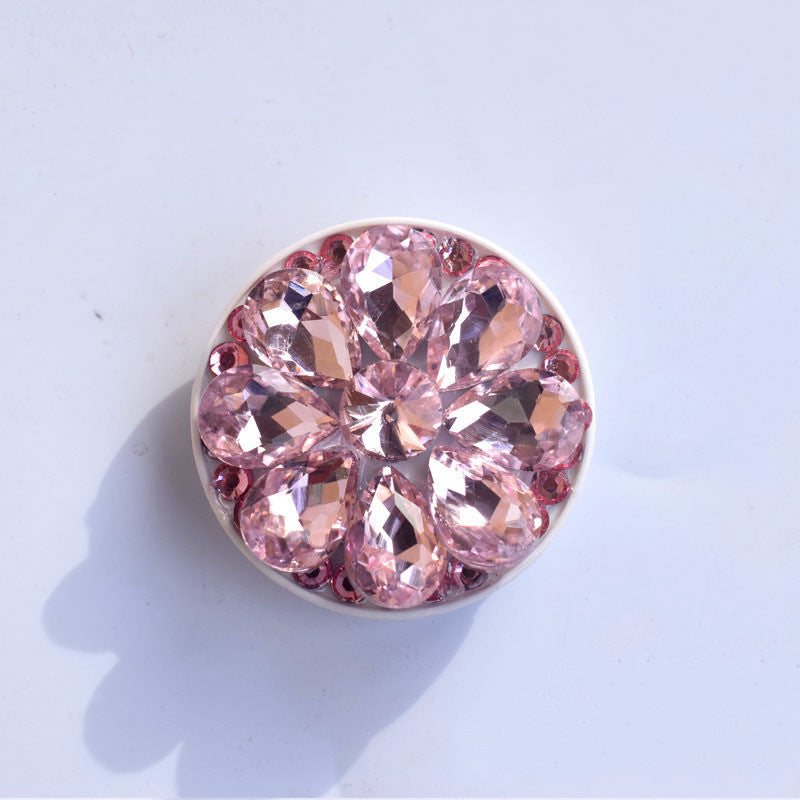 Rhinestone Phone Ring Bracket Desktop Stand Apple Android