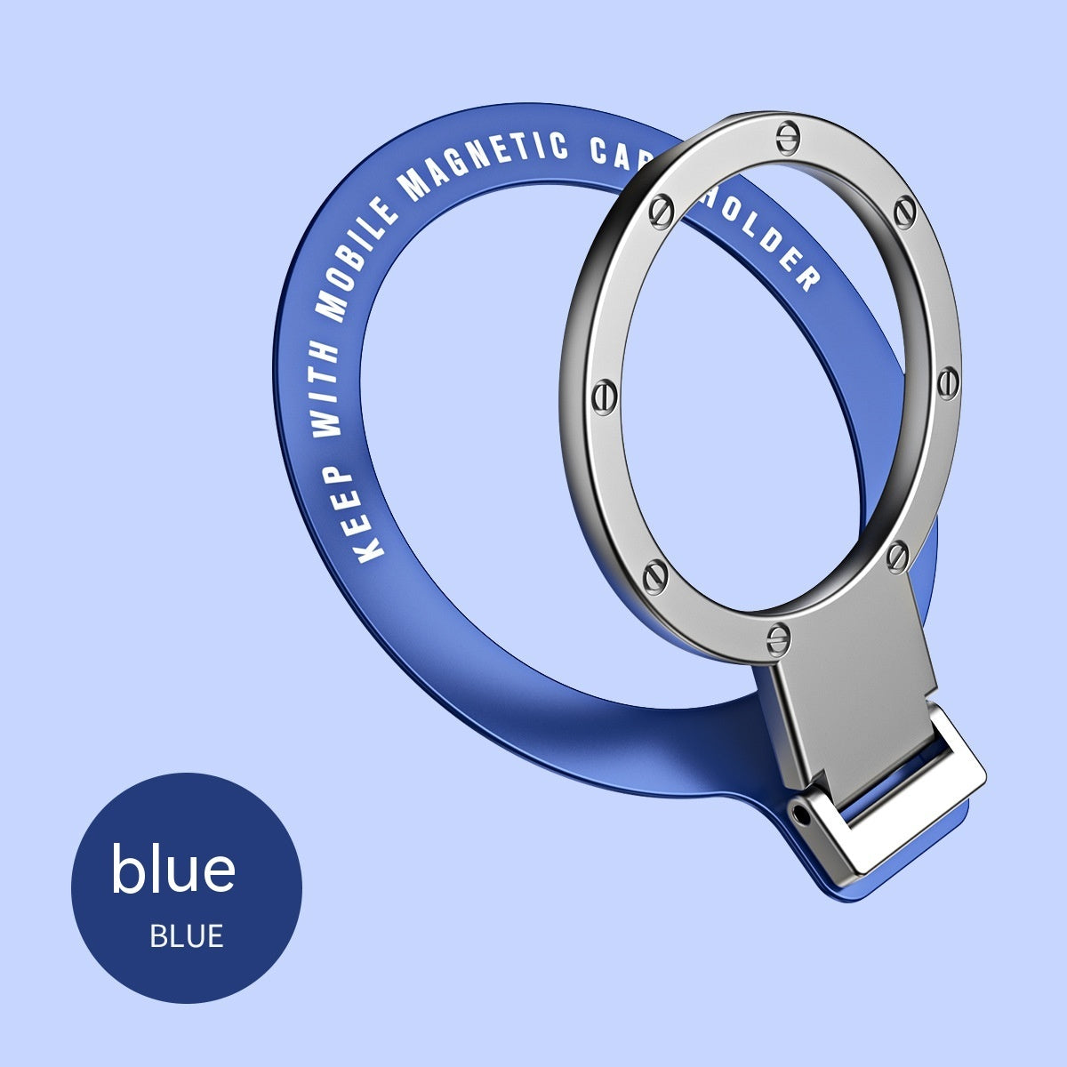 Adhesive Ultra Thin Foldable Mobile Phone Holder Metal