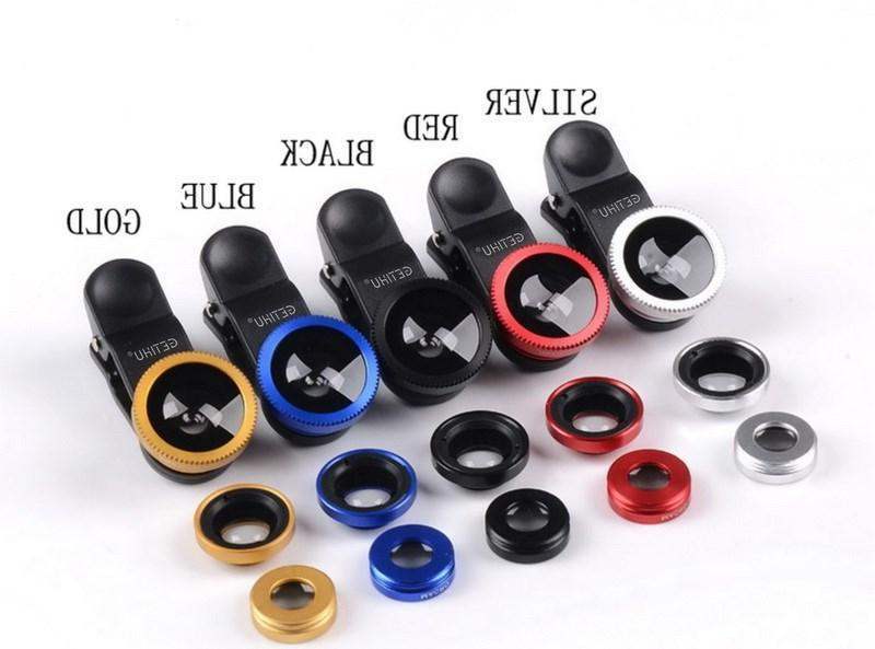 Universal Fisheye Lens 3 In 1 Clip On Mobile Phone Lens
