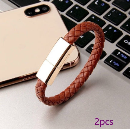 Bracelet Charger USB Cable For IPhone 14 13 Max Leather