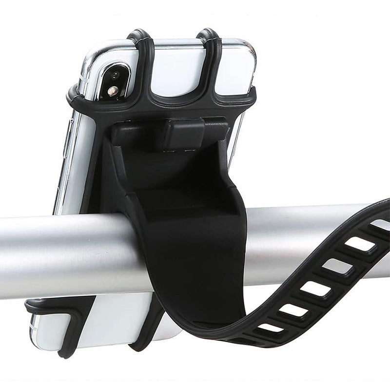 Outdoor Navigation Bicycle Phone Holder With Fixed Strap
