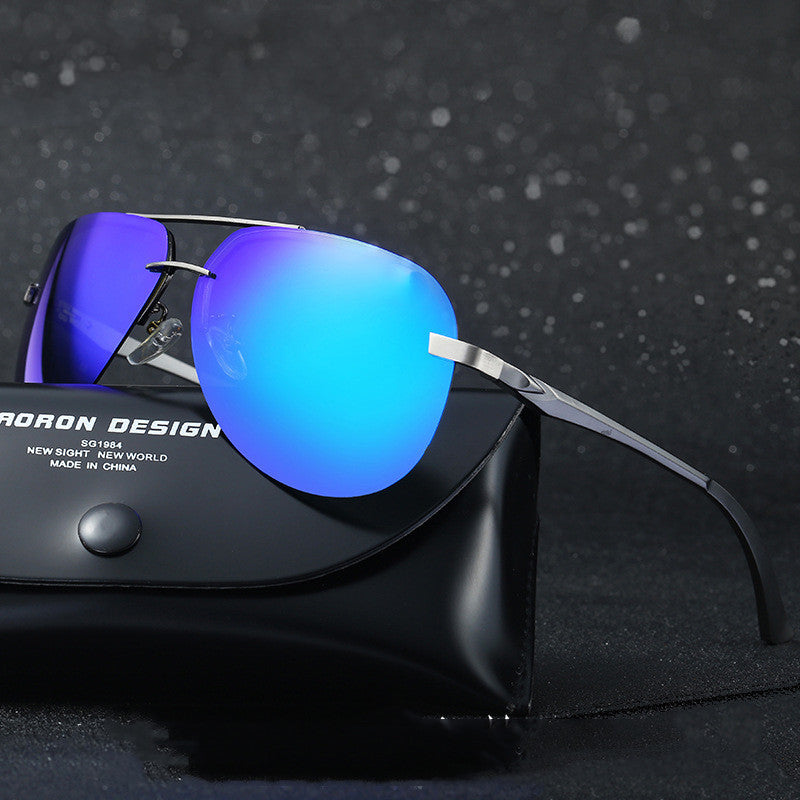 Polarized Sunglasses Men Women Fashion Outdoor UV400 Anti-Glare Retro Shades