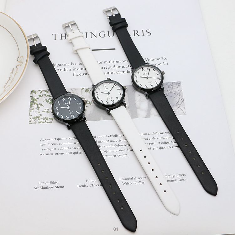 Mori Personality Scale Quartz Watch Fashion Small Kit Women