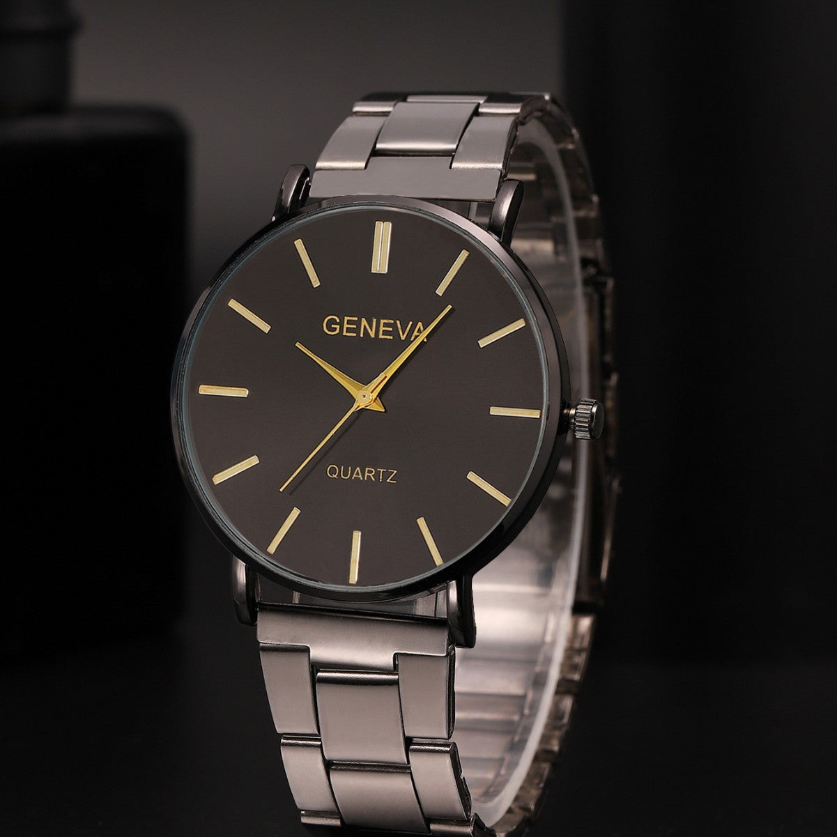 Steel Belt Ultra Thin Quartz Watch Unisex – Casual Everyday Wear