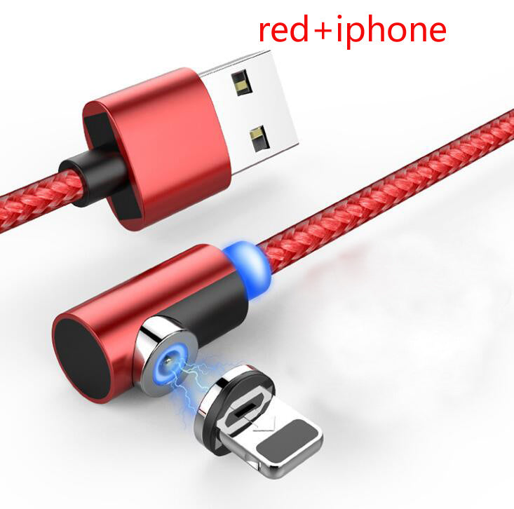 Nylon Braided Magnetic 2A Fast Charging Cable For Phones