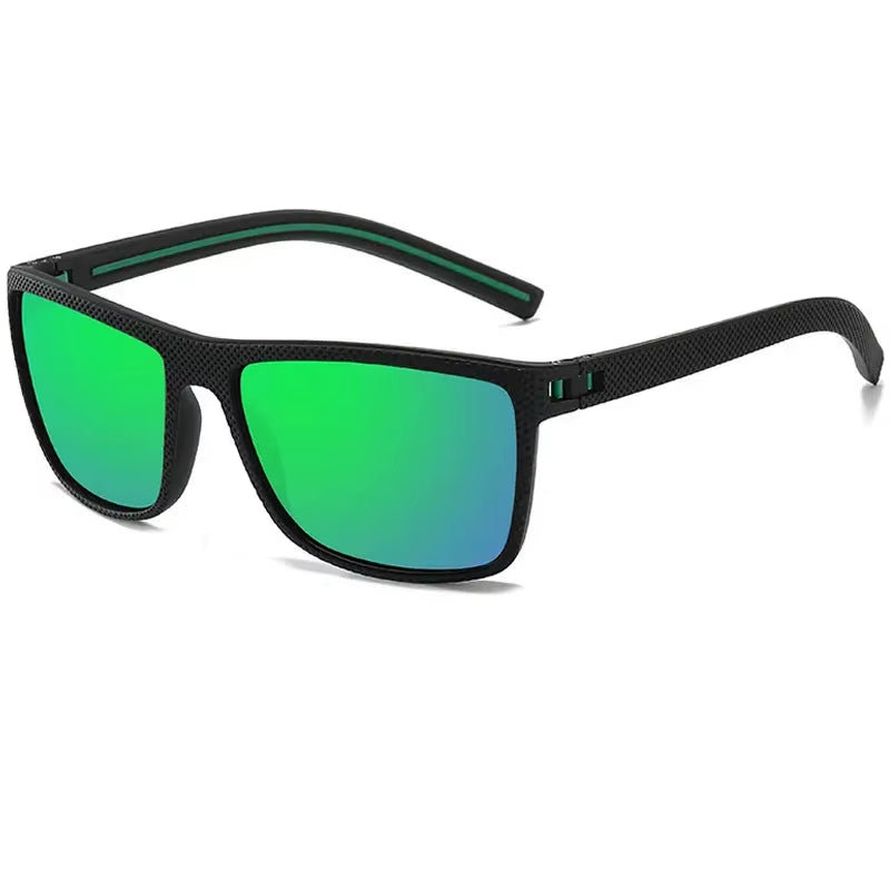 Polarized Square Sunglasses UV Protection – Free Shipping, Case Included