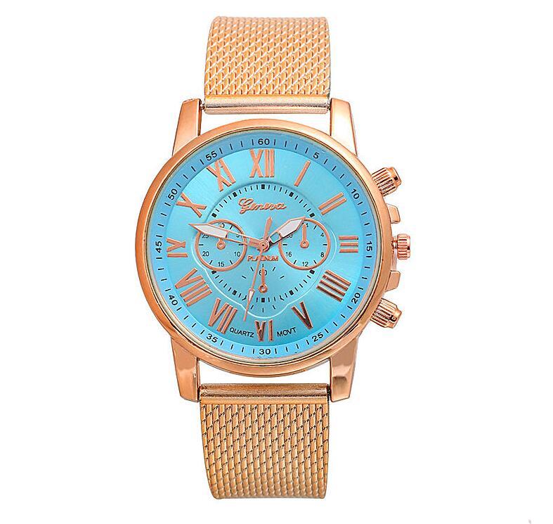PVC Multi Color Face Bracelet Watch Digital Quartz Ladies
