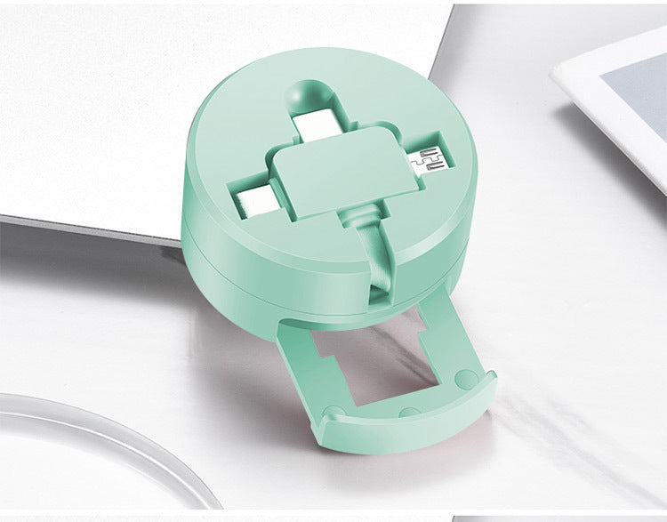 Three In One USB Cable Apple Android Type C Universal