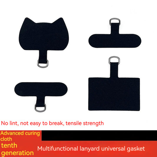 Durable Mobile Phone Lanyard Gasket Premium PVC Patch