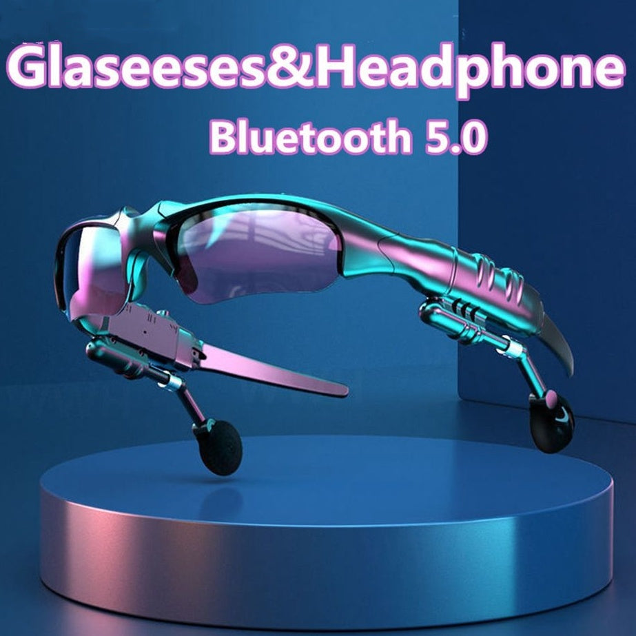 Polarized Bluetooth Sunglasses Men Outdoor Driving Sports UV400 Wireless Headset