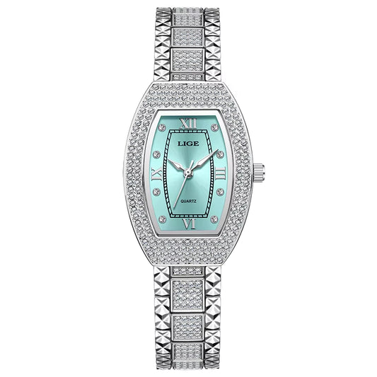 New  Original Design Luxury Diamond Watch for Women Elegant Watches Fashion Out Sport Stainless Steel Waterproof Mille Clock