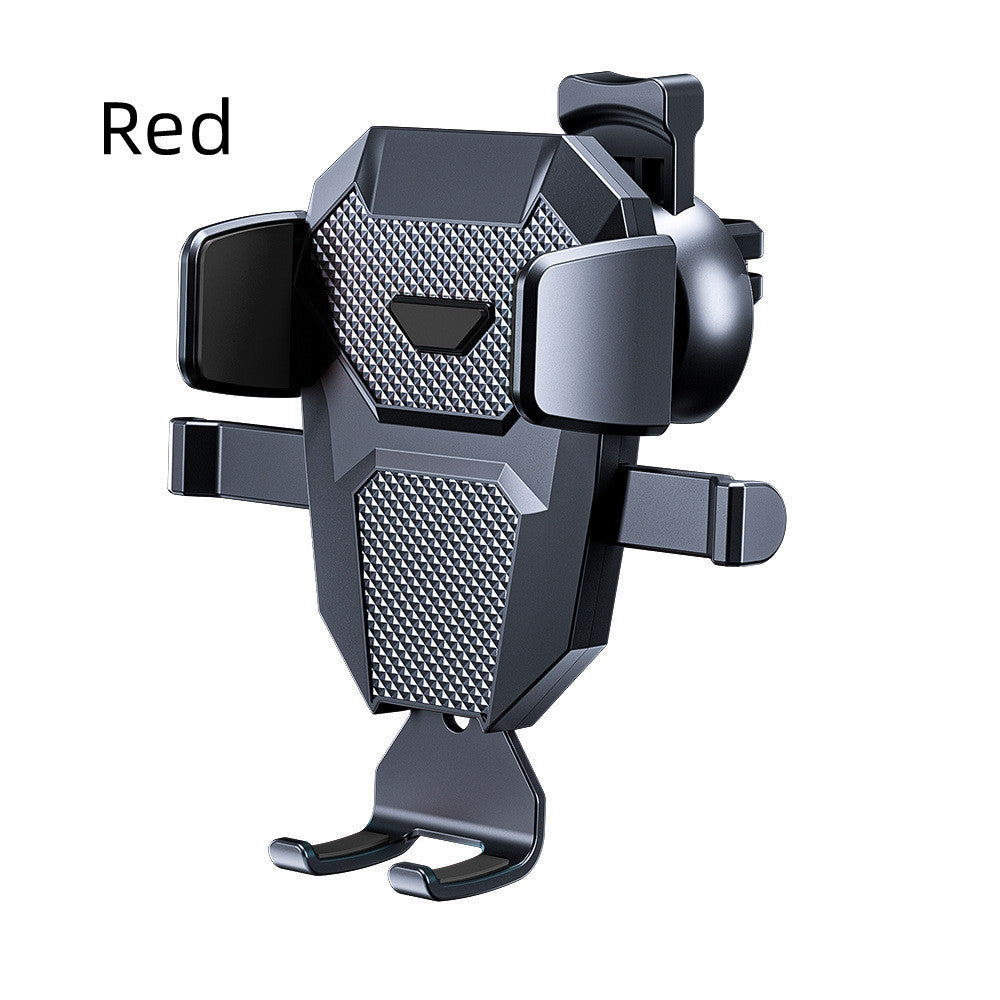 Universal Car Phone Holder For Air Vent Mount Black Red