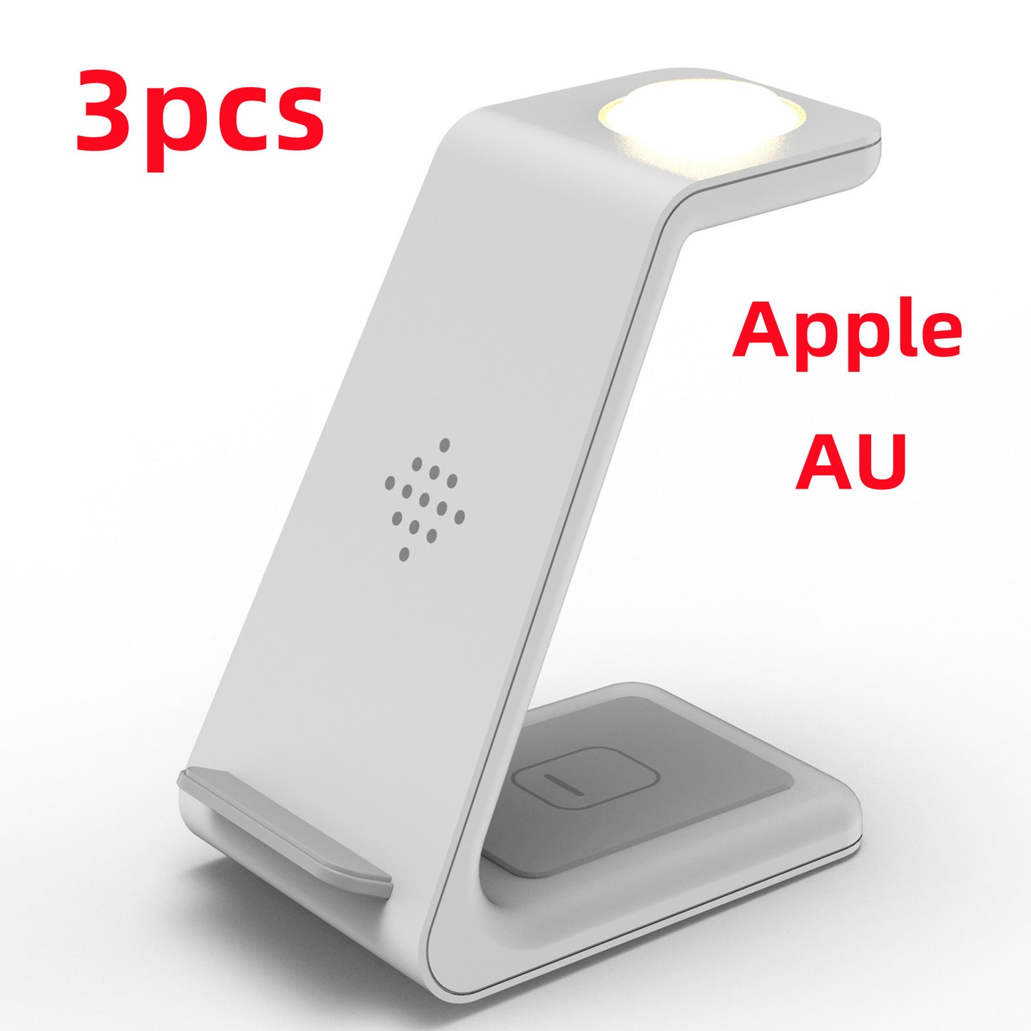 3 In 1 Fast Wireless Charging Station Stand For Phones