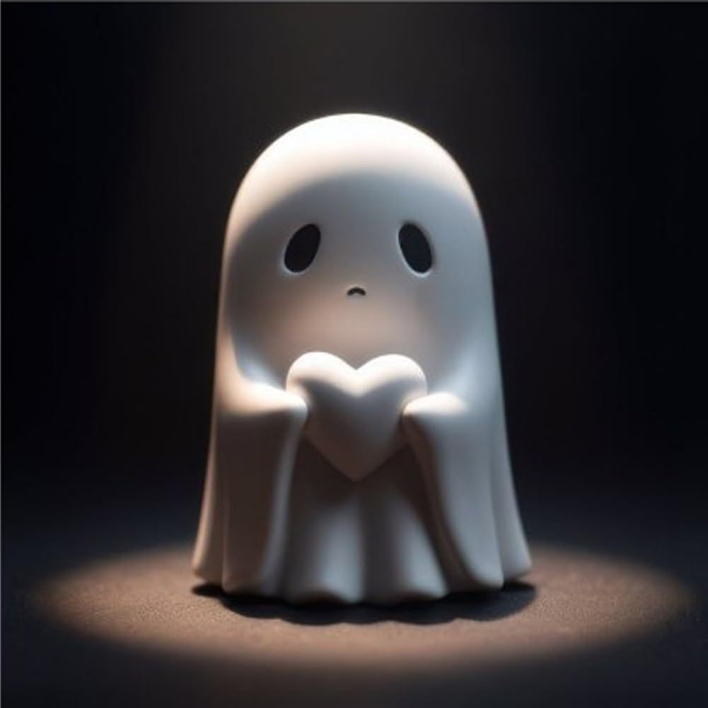 Halloween Ghost Ornament Funny Middle Finger Love Decoration Spooky Party Prop