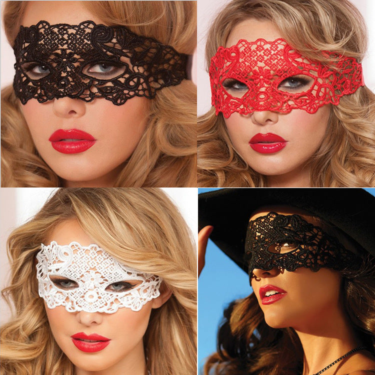 Sexy Lace Half Face Eye Mask Princess Masquerade Ball Adult Halloween Party Prop