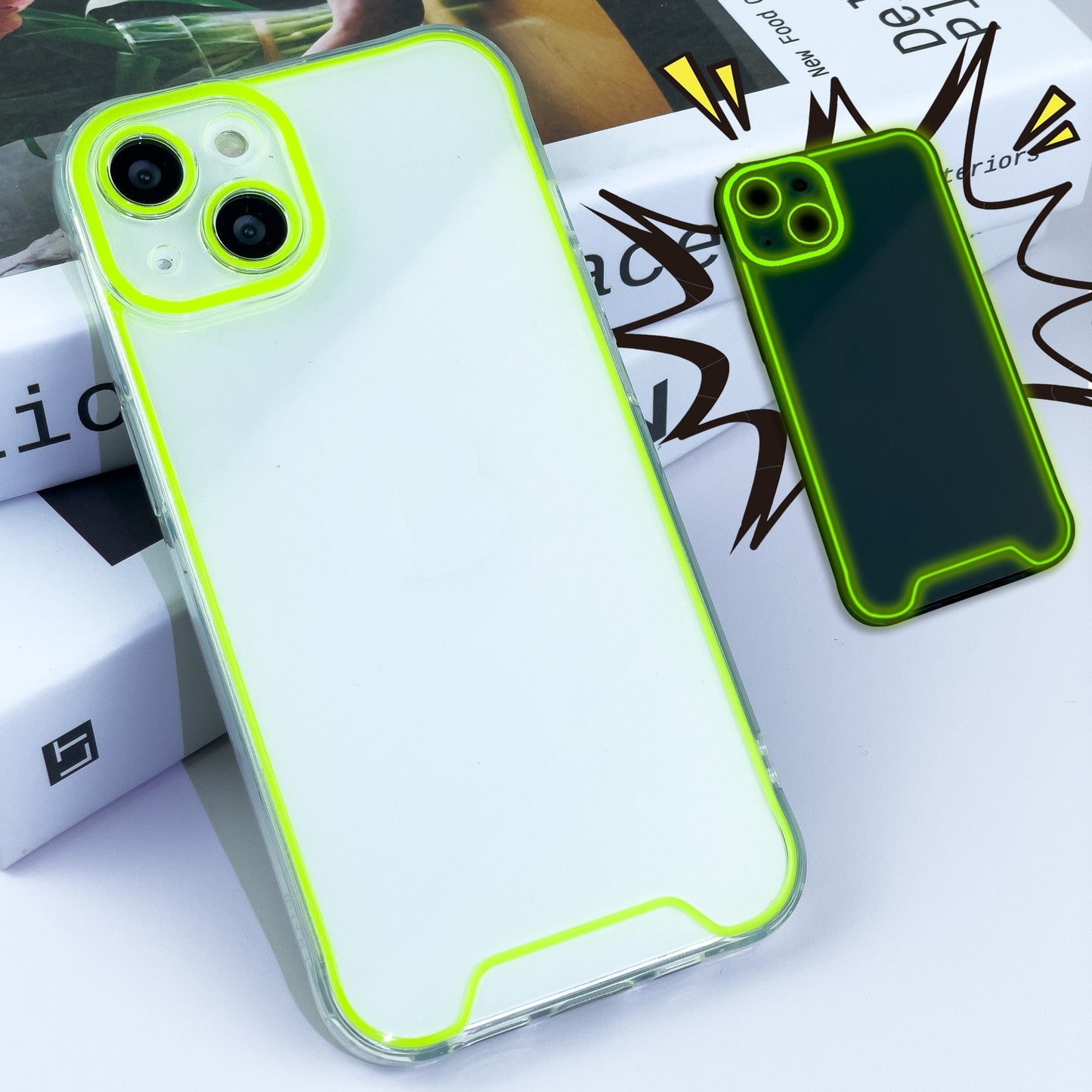 Glow In The Dark Christmas TPU Case For IPhone 14 Pro Max