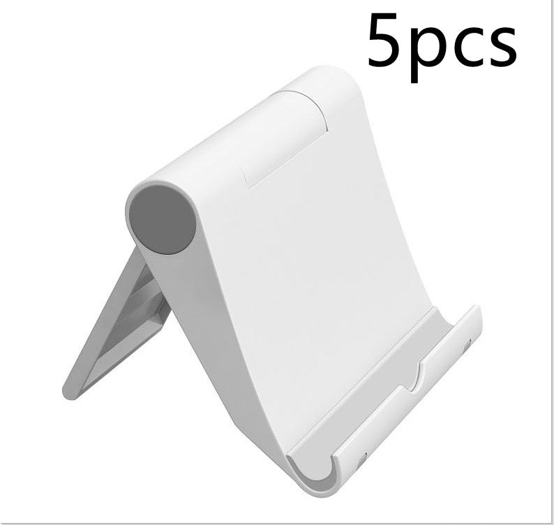 PE Folding Tablet And Phone Stand Adjustable Multi Angle