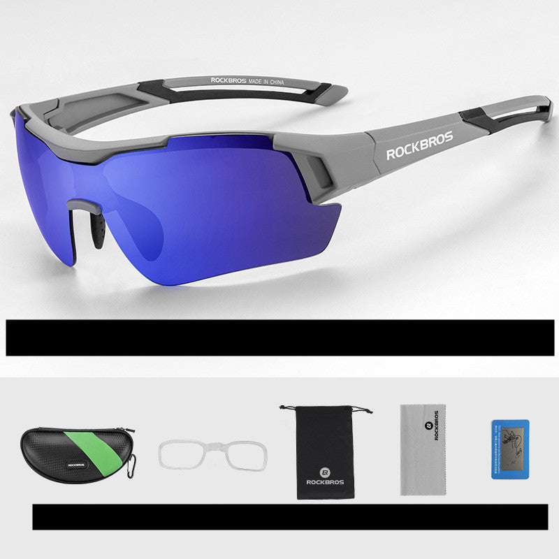 Photochromic Polarized Cycling Glasses Men Outdoor Running Sports UV400