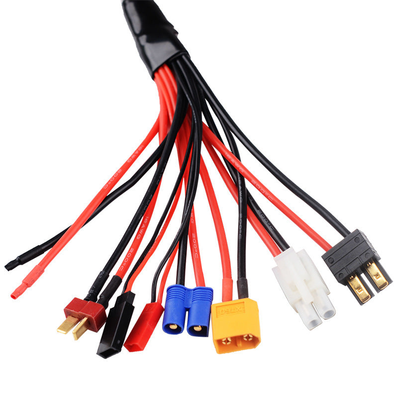 8 In 1 Adapter Cable 4mm Banana Plug XT60 EC3 JST Futaba