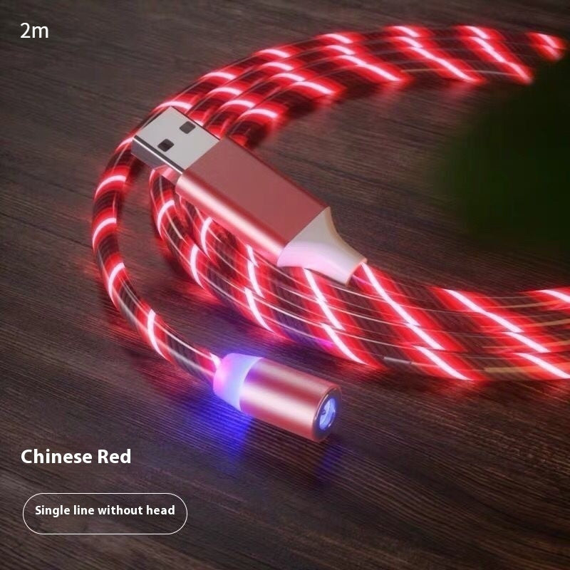Magnetic Charging Cable With Type C Micro USB Lightning