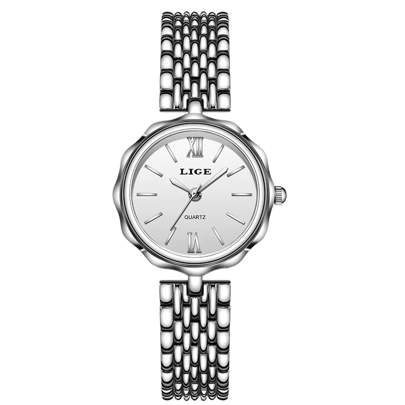 Luxury Top Brand Women'S Watches Elegant Fashion Gold Watch for Women Original Simple Quartz Waterproof Wristwatch Ladies