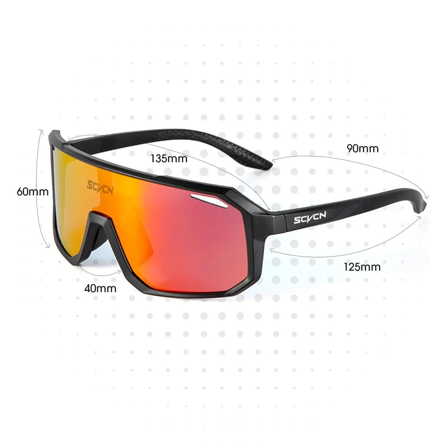 Photochromic Cycling Glasses Bike Mountain Bicycle Golf UV400 Sunglasses Sport Protection Glasses for Men Women Baseball