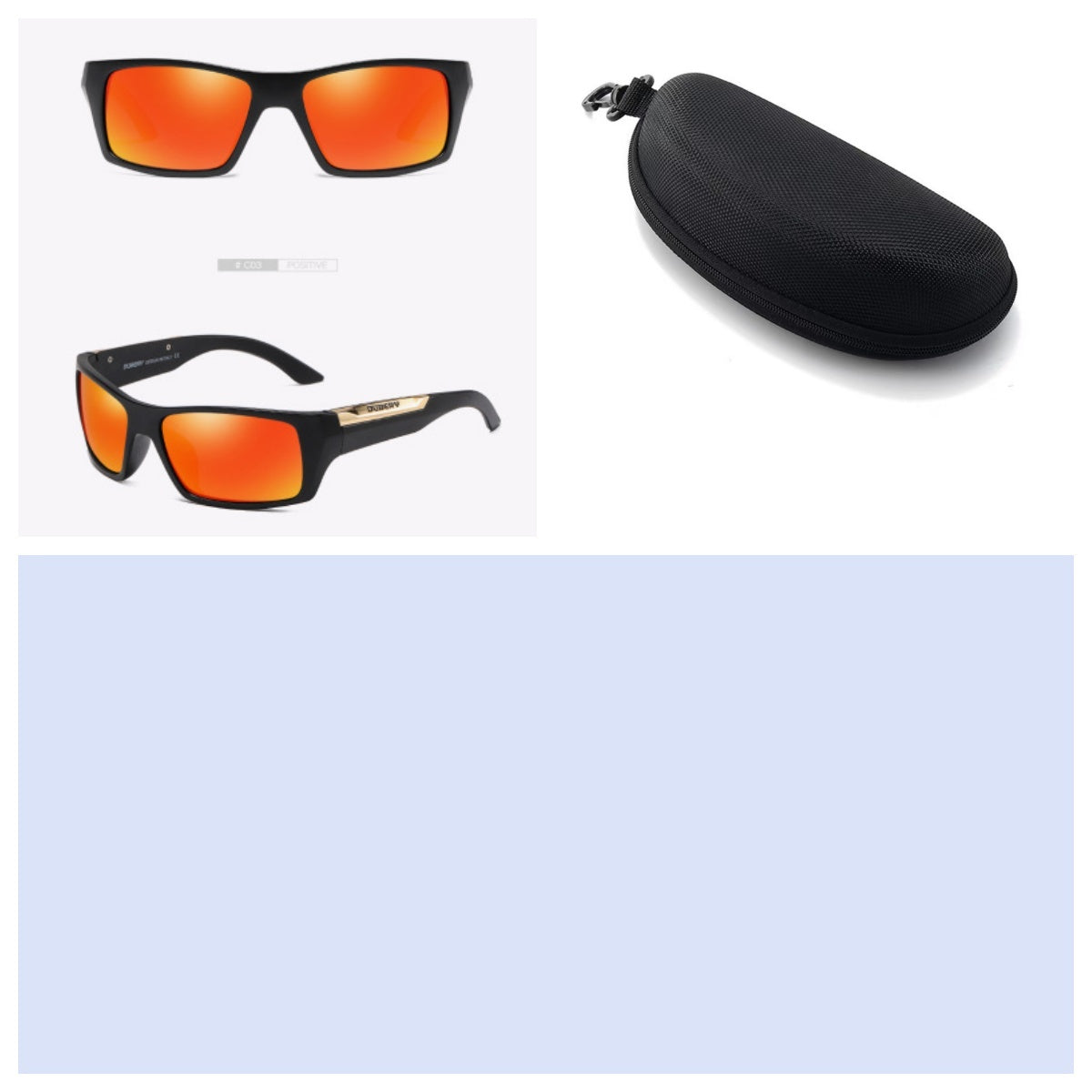 Polarized Sports Cycling Sunglasses Men Women Outdoor Large Frame UV400 Shades