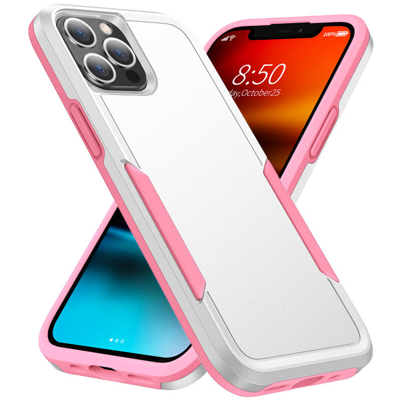 Frosted Silicone Shockproof Anti Fall Phone Case For iPhone