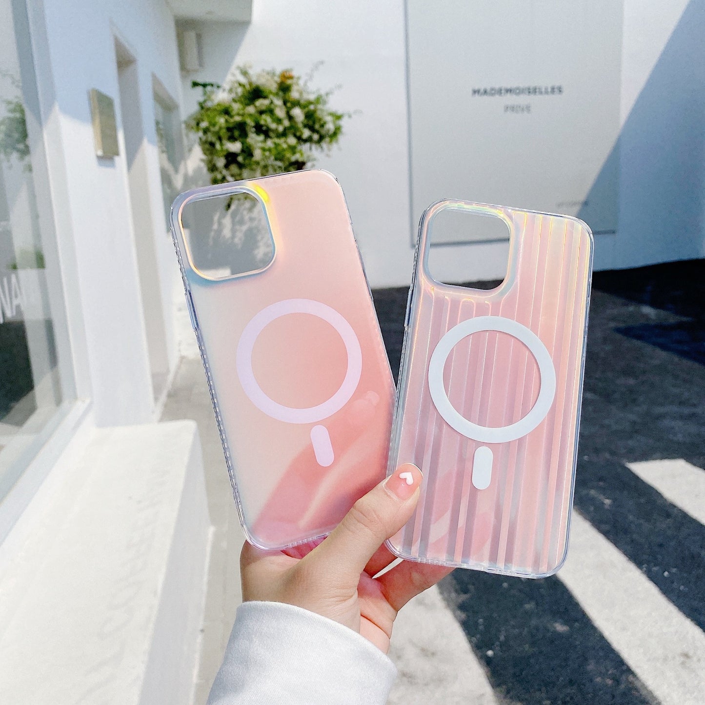 Magnetic Frosted Phone Case Protective Back Cover for iPhone 12 13 14 15 16