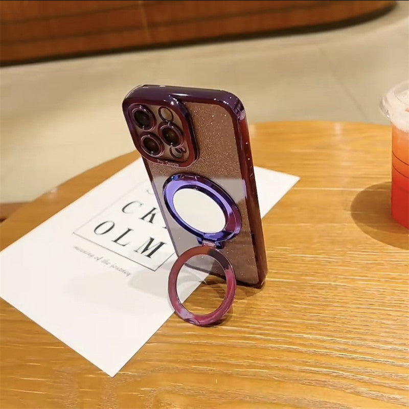 Ultra Thin Three Dimensional Magnetic Foldable Phone Bracket