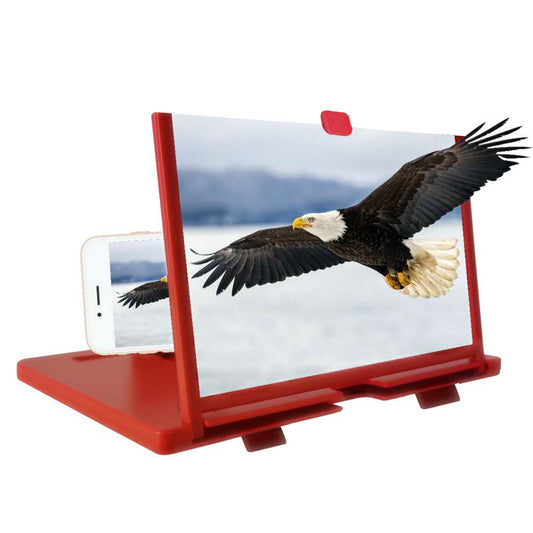 12 Inch Mobile Phone Screen Magnifier Video Projection Amplifier Stand Universal