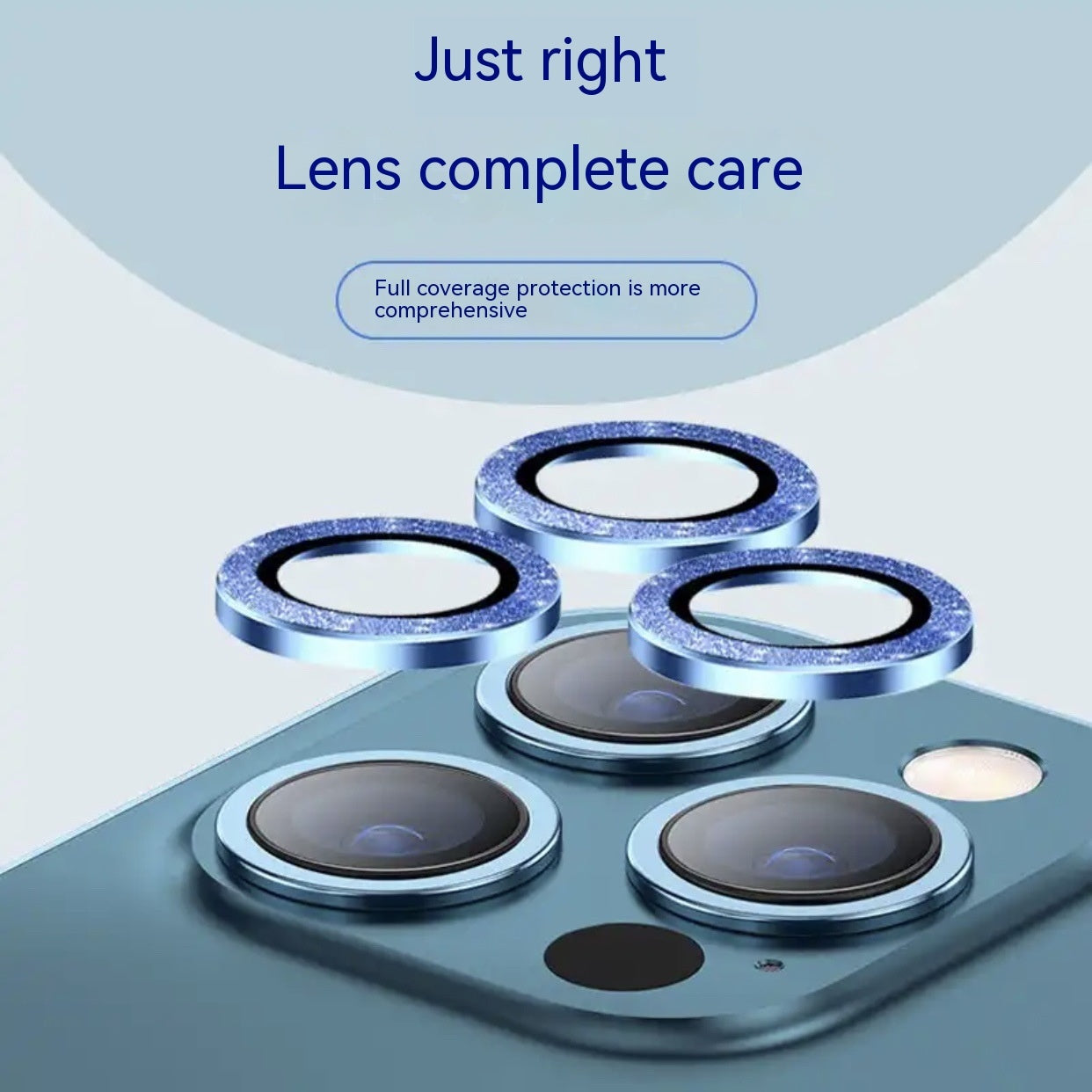 Rhinestone Lens Protector For Mobile Phone Eagle Eye Shield