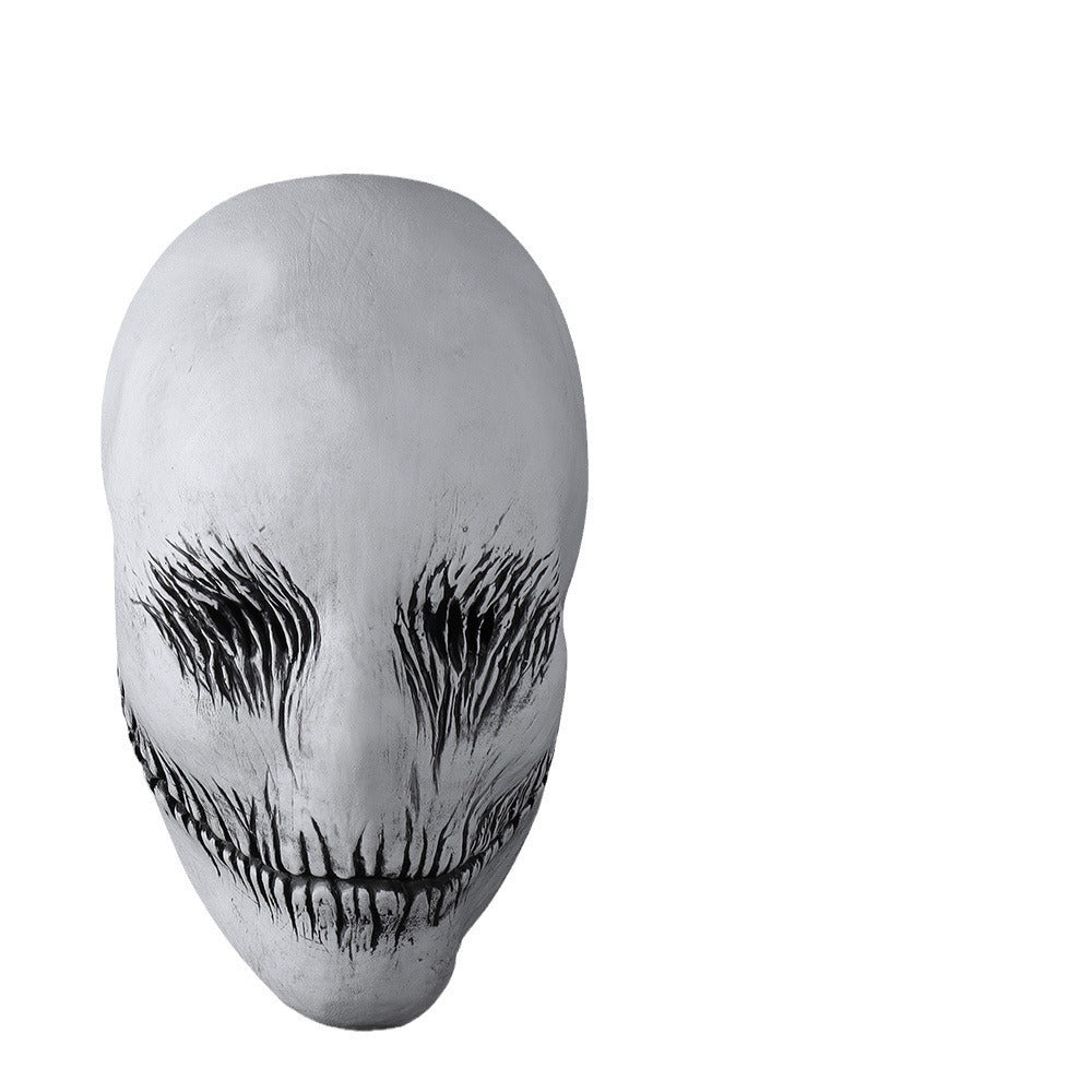 Halloween Ghost Latex Mask Scary Full Head Horror Masquerade Party Cosplay Prop