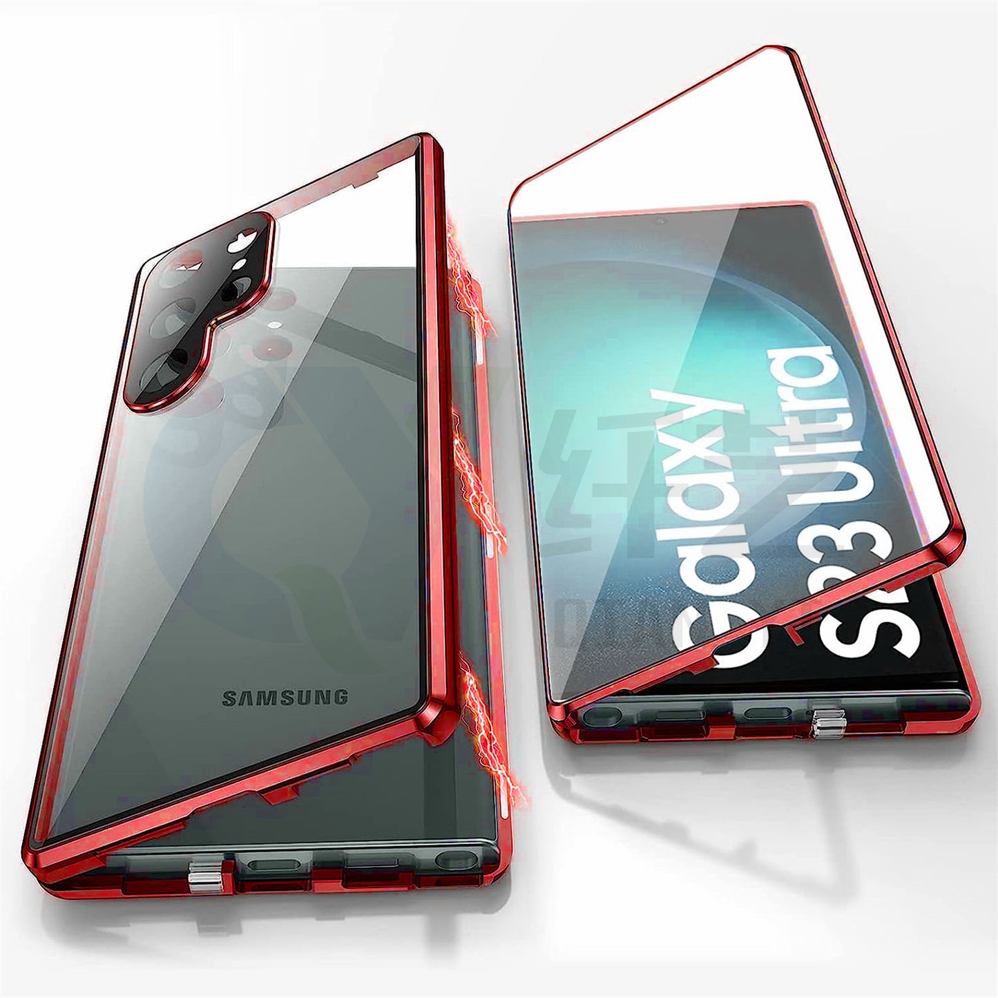 Peep Proof Magnetic Mirror Case For Galaxy S24 Ultra
