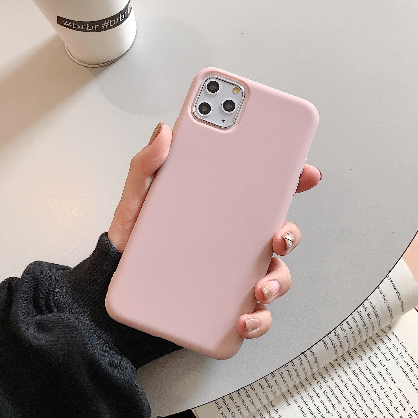 Color Silicone Case For iPhone 12 11 Pro XS XR XS Max