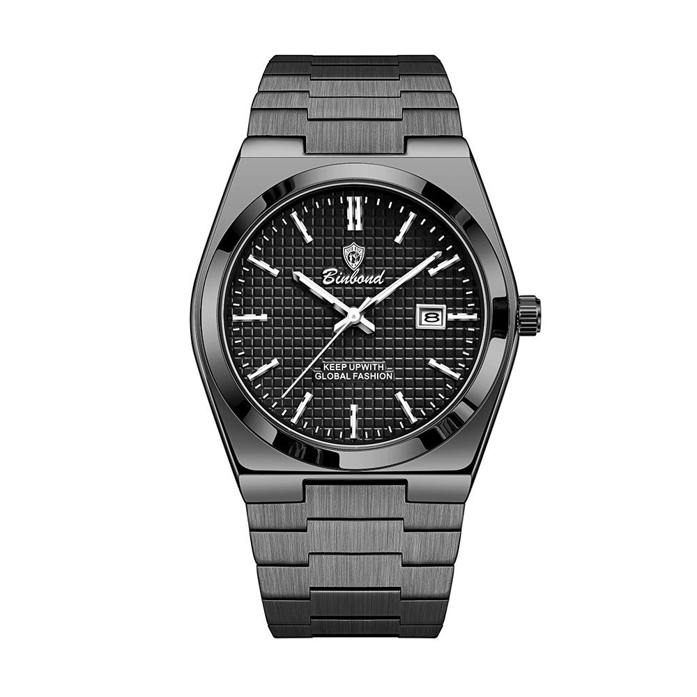 Luminous Waterproof Men’s Quartz Watch – Multiple Color Case & Style Options