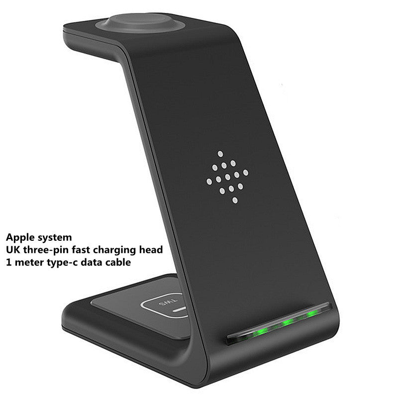 3 In 1 Fast Wireless Charging Station Stand For Phones