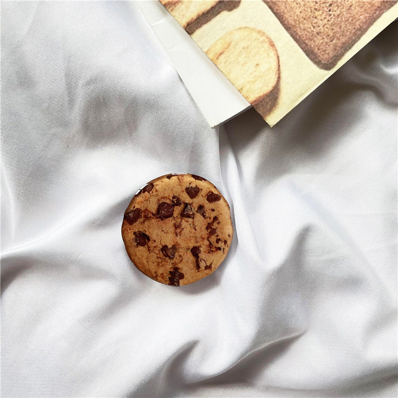 Simulation Muffin Toast Cake Epoxy Desktop Phone Holder