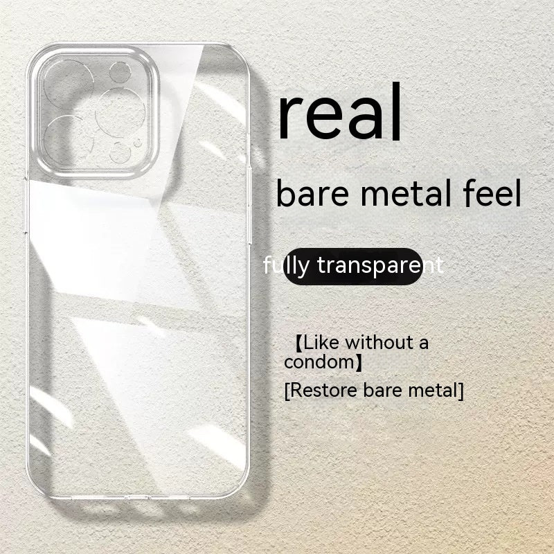 Waterproof Clear IPhone Case Anti Yellow Shield For IPhone