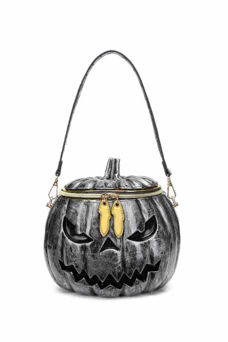 Halloween Pumpkin Shoulder Bag Women Crossbody Multi-Purpose Tote Purse