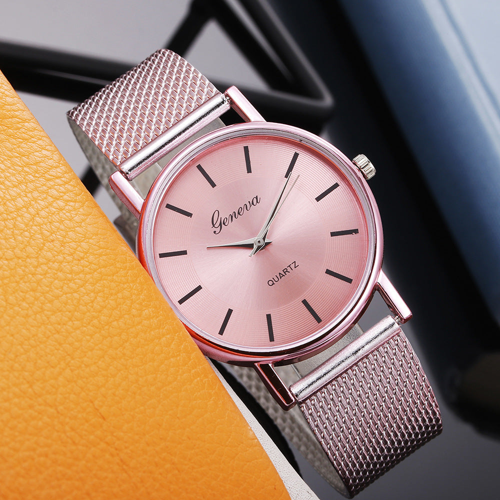 Women’s Mesh Quartz Watch Neva – Slim Dress Fashion Mesh Bracelet