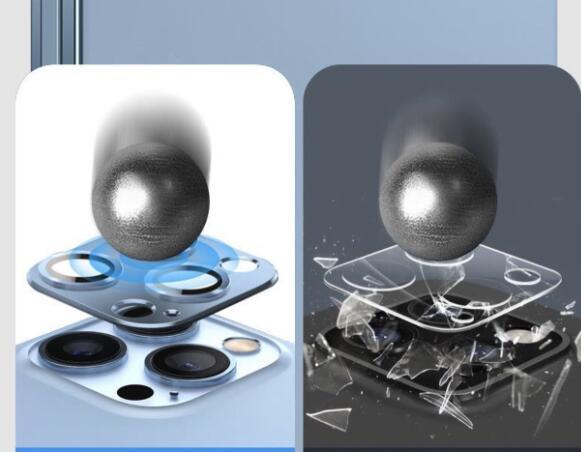 Metal Camera Lens Protector for iPhone 11 12 13 14 15 Pro Max HD Anti Scratch